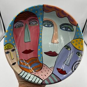 Dining | Wendy Williams Risd Studio Art Pottery Bowl Signed Abstract ...